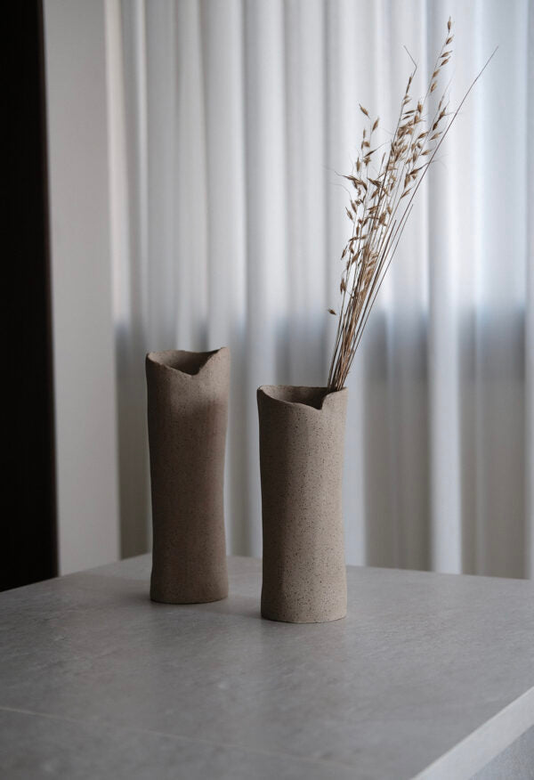 Vaso Cerâmico Areia